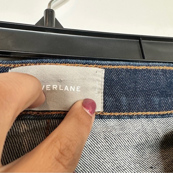 Everlane Dark Wash Straight Leg Jeans - Picture 7 of 7